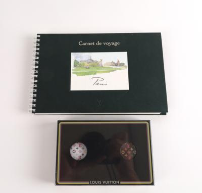 LOUIS VUITTON Multicolor Takashi Murakami Spielkarten und Carnet de voyage Paris, - Handtaschen & Accessoires