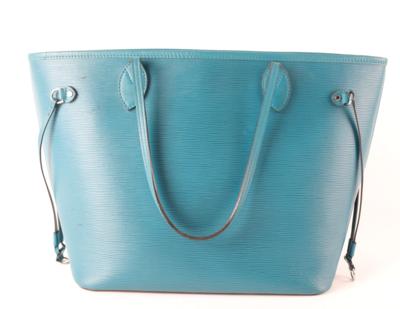 LOUIS VUITTON Neverfull MM Cyan Epi, - Borse e accessori