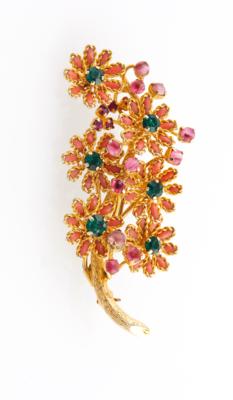 Christian Dior Blumenbrosche, 1967, - Móda a doplňky