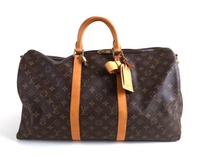 LOUIS VUITTON Keepall Bandolière 50, - Kabelky a doplňky