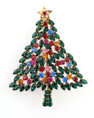 Weihnachtsbaum-Brosche, Rudolf Weiss, - Borse e accessori