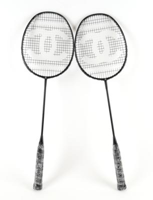 CHANEL - Paar Badminton Schläger, - Fashion & accessories
