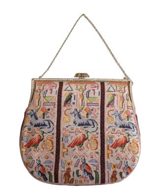 MARIA STRANSKY Petit Point Tasche, - Moda e accessori