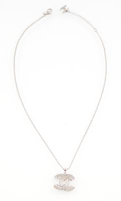 CHANEL Halskette mit CC-Anhänger, - Handtaschen & Accessoires