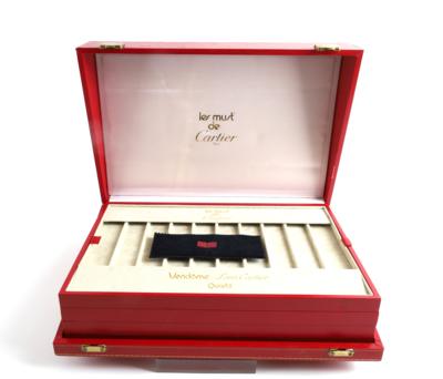 Must de Cartier Aufbewahrungskassette für 40 Armbanduhren, - Kabelky a doplňky