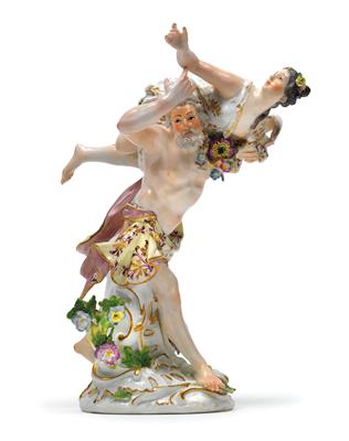 Abduction group depicting ‘Proserpina raped by Pluto’, - Sklo, Porcelán