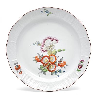 Russian platter, - Sklo, Porcelán