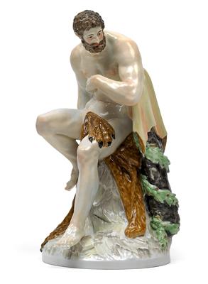 Hercules, - Sklo, Porcelán