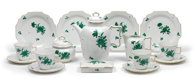 A coffee service, - Sklo, Porcelán