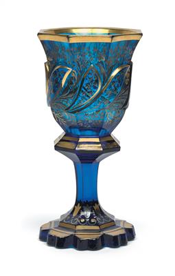 A goblet, - Sklo, Porcelán