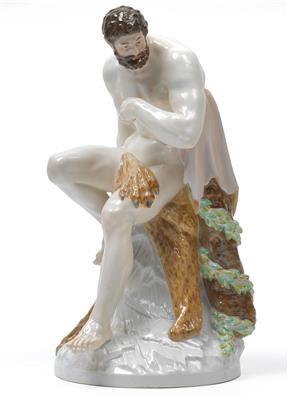 Hercules, - Glass and porcelain