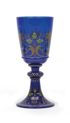 Lobmeyr - A goblet, - Glass and porcelain