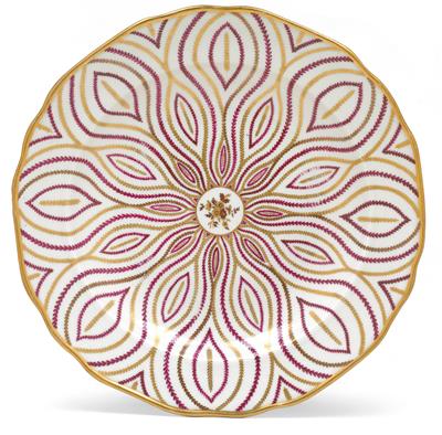 A design plate, - Sklo, Porcelán