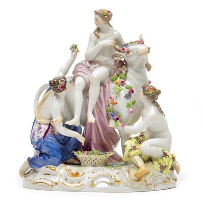 The Abduction of Europa, - Glass and porcelain