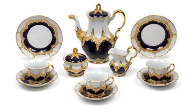 A coffee service, - Sklo, Porcelán