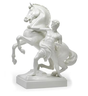 Horse Tamers, - Sklo, Porcelán