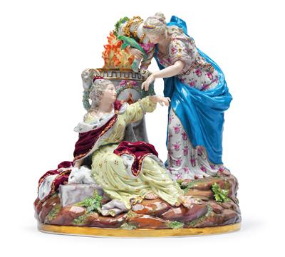 An allegory of "Peace", - Glass and Porcelain