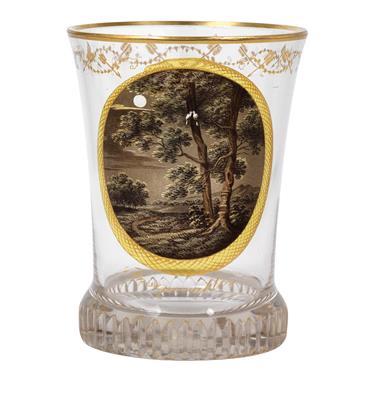 A Kothgasser Ranftbecher cup - Glass and Porcelain