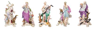 “The Five Senses” - Allegorical Representations, - Sklo a Porcelán