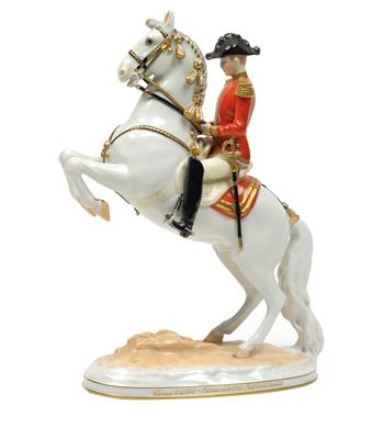 Courbette - Spanish Riding School, Imperial Palace Vienna, - Sklo a Porcelán