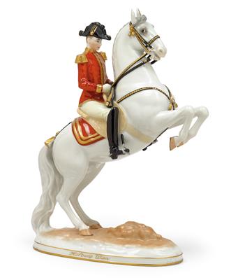 Courbette - Spanish Riding School, Imperial Palace Vienna, - Glass and Porcelain