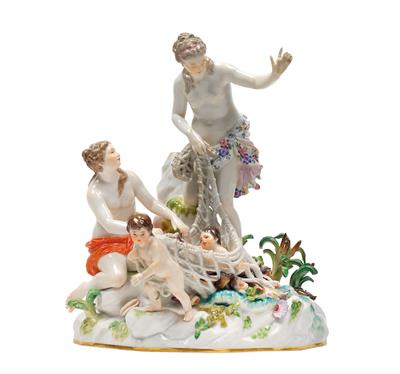 The Catch of the Tritons, - Sklo a Porcelán
