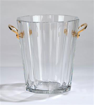 Baccarat-Champagnerkühler im originalen Geschenkkarton, - Glas und Porzellan