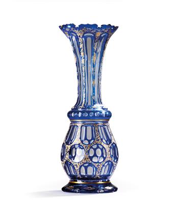 Vase, - Vetri e porcellane