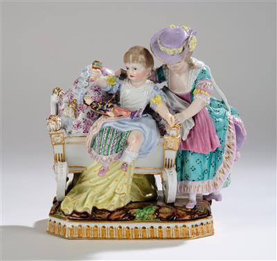 “The Joys of Childhood,” Meissen - Glass and Porcelain