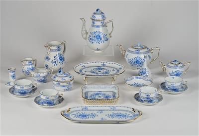 A Coffee and Tea Service, Herend - Glass and Porcelain