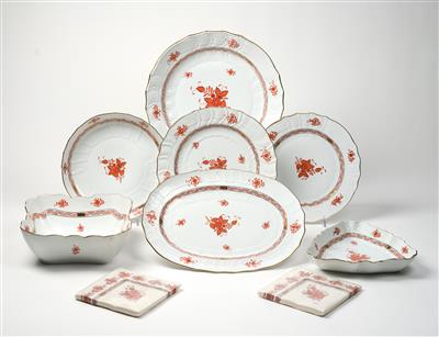 A Dinner Service, Herend - Glass and Porcelain