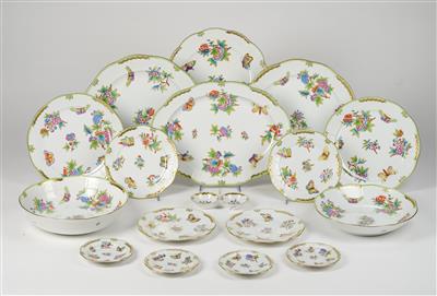 A Dinner Service, Herend - Sklo a porcelán