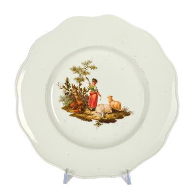 A Dinner Plate, Meissen - Vetri e porcellane