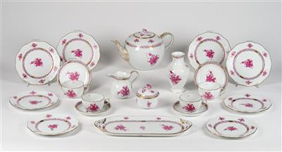 A Tea Service, Herend - Glass and Porcelain