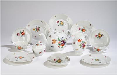 A Tea Service, Nymphenburg - Glass and Porcelain
