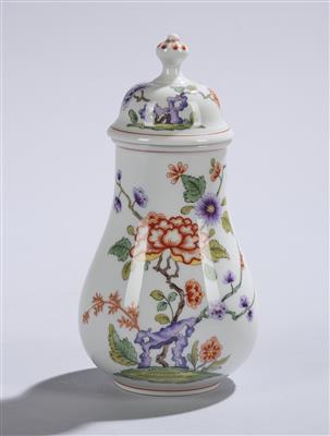 DUBSKY Deckelvase, Augarten, - Glass and Porcelain Christmas Auction