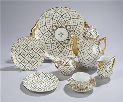 Kaffeeservice, Herend, - Glass and Porcelain Christmas Auction