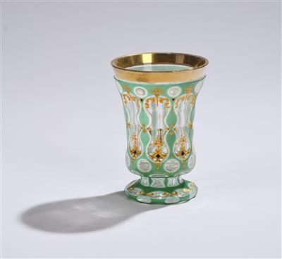 Sockelbecher, - Glass and Porcelain Christmas Auction