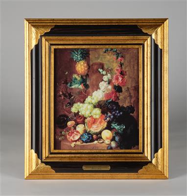 "Fruits et fleurs" 1771, - Vetri e porcellane