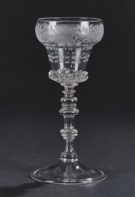 Barocker Pokal, Böhmen - Glass and Porcelain
