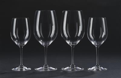 Riedel Trinkservice aus der Serie "Vinum" 2010, - Glas & Porzellan
