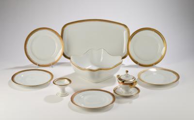 Dessertservice, Böhmen, Pirkenhammer um 1920, - Glass & Porcelain