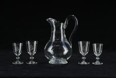 J. &  L. Lobmeyr mit ligiertem Monogramm LO um 1920, - Glass & Porcelain