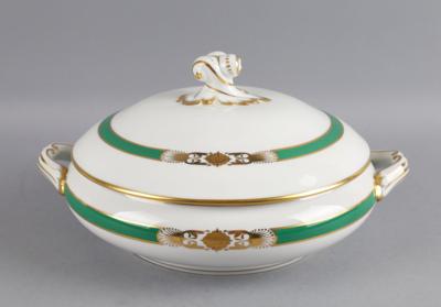 Herend Dekor "D'or et vert" um 1970, - Glass & Porcelain