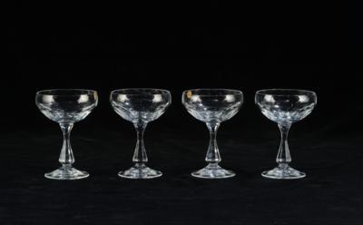 Trinkservice, 37 Teile, Deuts chland um 1980, - Trouvaillen aus Glas & Porzellan