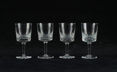 Trinkservice, Salzburger Kristallglas um 1980, - Vetri e porcellane