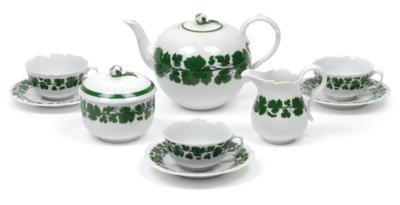 Teeservice, Meissen, - Glass & Porcelain