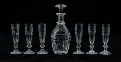 Baccarat-Trinkservice, - Sklo a porcelán