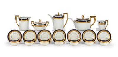 Elegantes Kaffee- Teeservice, Rosenthal ISOLDE um 1950, - Glass and Porcelain