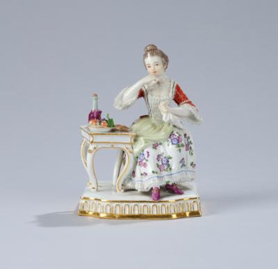 "Der Geschmack", Meissen um 1900, - Sklo a porcelán